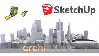 Sketchup Tutorial for beginners  lesson 19  Making and using Guides in sketchup [upl. by Nnaxor548]