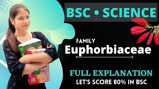 Euphorbiaceae family  BSC BotanyImportant family 🤯 sciencewaali [upl. by Gabey960]