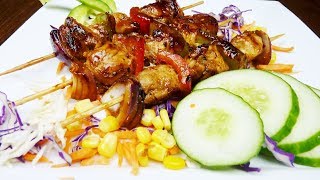 Episode 115 Chicken Skewers  Brochettes de poulet [upl. by Vassily]