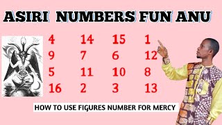 ASIRI NUMBER FUN ANU TODAJU Dromoodoagbatv [upl. by Enneirda]