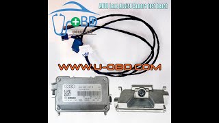 AUDI front windshield Lane change Assist Lane Depature system Acc Camera test bench [upl. by Ronni96]