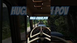 What Its Like Inside a Massive BeamNG Drive Crash POV 🤯 [upl. by Zetrok925]