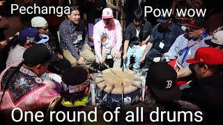 One Round of all drums Pechanga Pow Wow 2024 Saturday Night Live Pechanga Resort amp Casino 🪶🪶🪶🪶🪶 [upl. by Ezequiel]