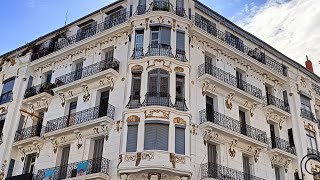 4K walk algers algeria avenue didouche mouradpromenade جولة في الجزائر العاصمة شارع ديدوش مراد [upl. by Aloeda811]