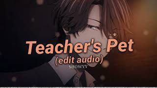 Teachers Pet Edit Audio [upl. by Horick]