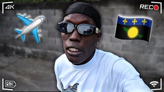 I Took A Trip To Guadeloupe ✈️🇬🇵 Meet Some Supporters  Tested New Food 🥘 It Was Lit 🔥 [upl. by Briscoe]