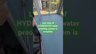 Water proofing with hydrostop guys 4 Final [upl. by Hibbitts787]