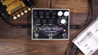 Electro Harmonix  Superego Plus NAMM 2018 Pedal Demo Marathon [upl. by Tnecillim]