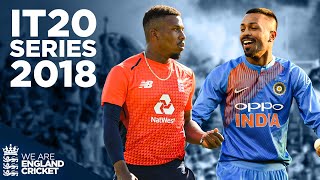 Buttler Rohit amp More Star in Dramatic 2018 Series  England v India Full IT20 Series Highlights [upl. by Aihselat]