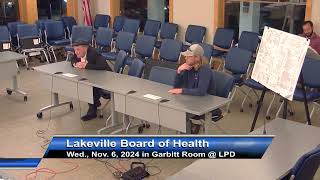 Lakeville Board of Health 11624 [upl. by Narod]