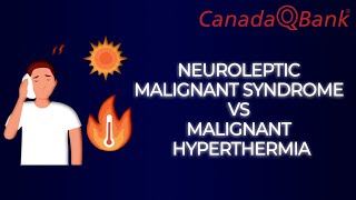 Neuroleptic Malignant Syndrome vs Malignant Hyperthermia [upl. by Eel333]