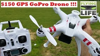 WORLDS CHEAPEST GPS GOPRO DRONE   Action Camera BAYANGTOYS X16 GPS [upl. by Price944]