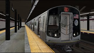 OpenBVE Roleplay NYC Subway R179 C to Euclid Av [upl. by Sebbie]