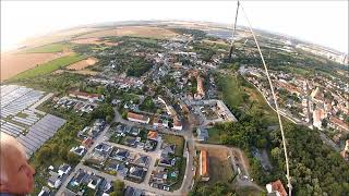 Ballonfahrt von Bernburg nach Borgesdorf [upl. by Ahcilef626]