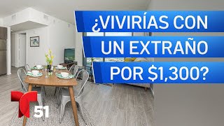 ¿Vivirías con un extraño por 1300 en Miami [upl. by Luana]