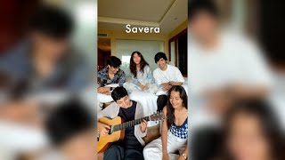 Savera  Cover Bharat TanishkaBahl ananyasharmamusic IqlipseNova AnubhaBajaj [upl. by Alikam]