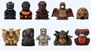 Godzilla Ensky Sofvi Blind Bag Finger Puppet Series 1 [upl. by Adnicul]