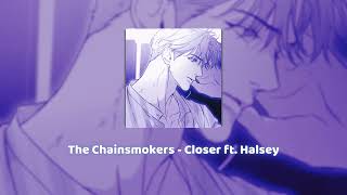 The Chainsmokers  Closer ftHalsey sped up [upl. by Sidnarb]