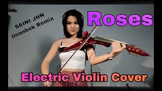 Roses  SAINt JHN Imanbek Remix  Electric Violin Cover [upl. by Ailsun]