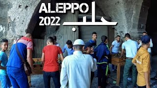 Aleppo evening walk Bayada old Street  Syria 2022 [upl. by Irrac671]