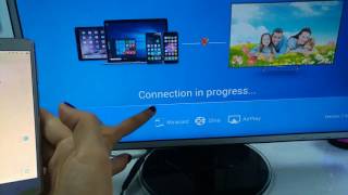 how to use the miracastWECAST E18 3036 dual core tv dongle [upl. by Annael49]