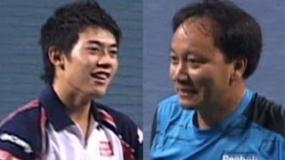 ドリームテニスARIAKE 錦織圭 VS マイケル・チャン [upl. by Athey]