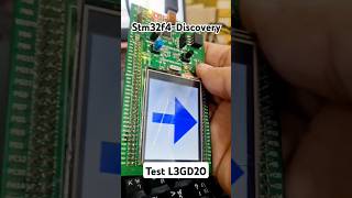 Stm32f4Discovery  Example 2 Test L3GD20 trending [upl. by Erdnassac]