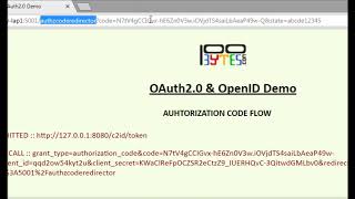 Authorization Code Grant  OAuth20ampOpenID4 [upl. by Uos]