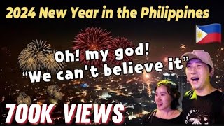 🇵🇭🇰🇷The worlds best Philippine New Years FireWorks [upl. by Llegna587]