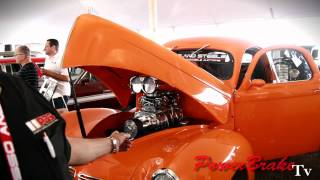 40 Willys Blown 426 Hemi at Russo amp Steele  Sweeting Performance [upl. by Dahcir406]