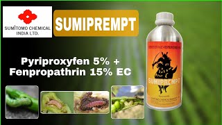 Sumitomo Sumiprempt Insecticide  Pyriproxyfen 5  Fenpropathrin 15� Details Tamil [upl. by Jarl]