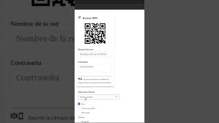 ✅ Conéctate a tu WiFi leyendo un código QR shorts [upl. by Llejk788]