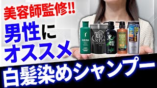 【男性用】メンズにおすすめの白髪染めシャンプーランキング！染まりやすい市販商品を5つ厳選 [upl. by Kovacs747]