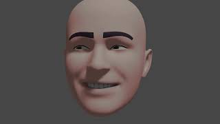 Testing Face Motion Capture  Live Link Face data straight into Blender using custom script [upl. by Ailisec]