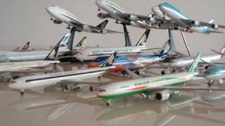 Aircraft model collection [upl. by Liauqram]