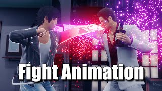 Kiryu Vs Yagami Part 1  Fight Animation [upl. by Sosthenna217]