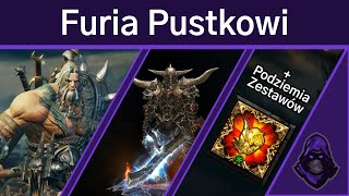 Furia Pustkowii Build  Podziemia zestawu  Barbarzyńca w Diablo 3 [upl. by Florencia]