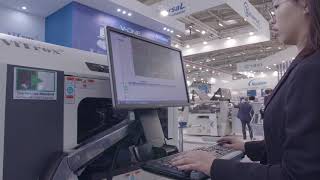 ViTrox demonstrate V510i AOI system at Productronica 2017 [upl. by Wilburn]