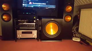 Onkyo txnr3030  klipsch rp280f  paradigm dsp3200v2 song lindsey stirling crystallize [upl. by Zacek]