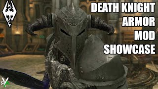 Xbox Skyrim SE DEATH KNIGHT Armor Mod Showcase [upl. by Ecerahc957]