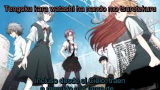 neon genesis evangelion ost tengoku no kioku sub español [upl. by Particia]