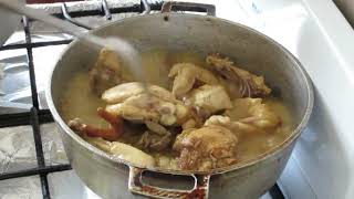 Cocinando pollo al estilo dominicano [upl. by Romeo]