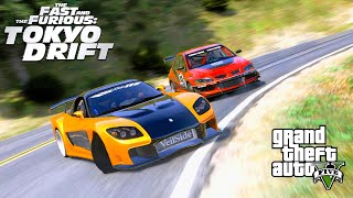 GTA 5  Tokyo Drift  Drift Training  Sean vs Morimoto [upl. by Mitchell]