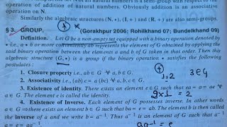 Group and abelian group definition in Algebra abstractalgebra advancedalgebra [upl. by Iggam]