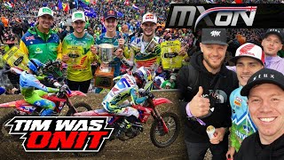 MXON 2024 Matterley Basin  Tim Gajser VS Jett Lawrence [upl. by Edik]