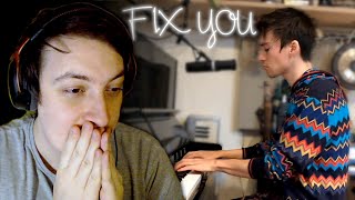 STANK REACTS Jacob Collier  Fix You REACTION [upl. by Susy]