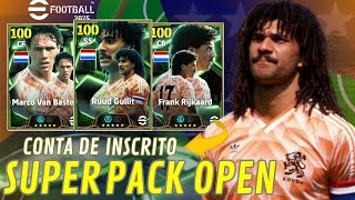 🚨⚽ EFOOTBALL 25 AO VIVO  SUPER PACK OPEN EM BUSCA DO GULLIT [upl. by Samy]