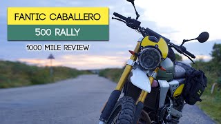 Fantic Caballero 500 Rally  1000 mile review [upl. by Fleece106]