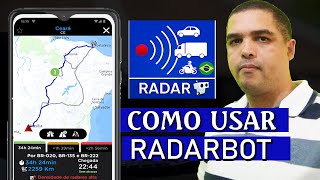 Radarbot  Como usar o Radarbot  Para de Tomar Multa por Velocidade [upl. by Aelanna]