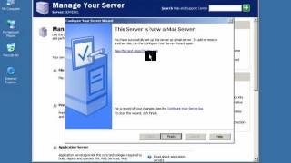 How To Install POP3  SMTP Mail Server  Windows Server 2003 [upl. by Amalberga]